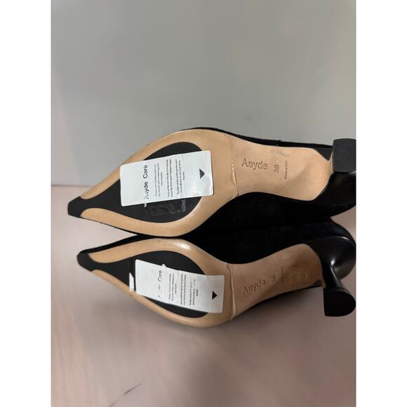 Aeyde side-zip leather Chelsea women’s boots women 7.5 us (new) - Picture 7 of 8